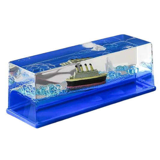 Cruise Ship Blue